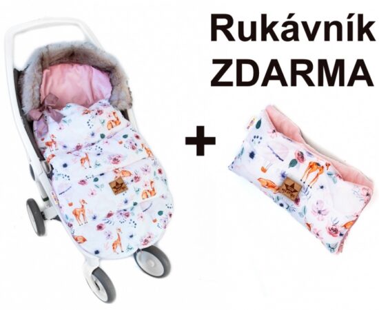 145933-270275-detsky-fusak-maxi-premium-srnka-110x50cm-rukavnik-zadarmo